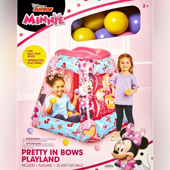 Disney Minnie Mouse Pretty in Bows Playland -Ball Pit - Picture 3 of 5